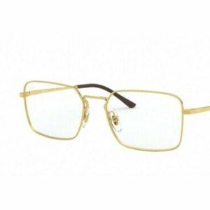 NEW Ray Ban RX-6440-2500 Gold 53mm Eyeglasses 👓